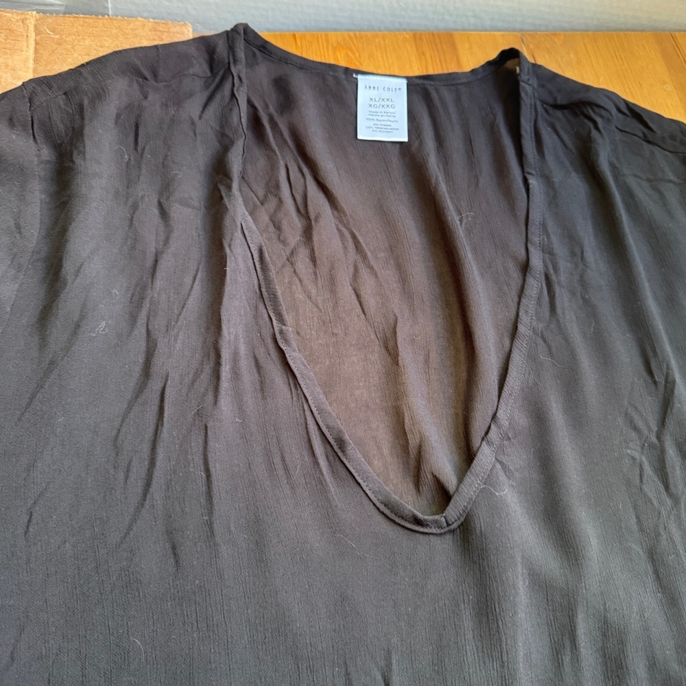 Anne Cole cover up size xl/xxl black - Picture 12 of 13